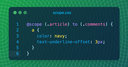 CSS @scope for beginners