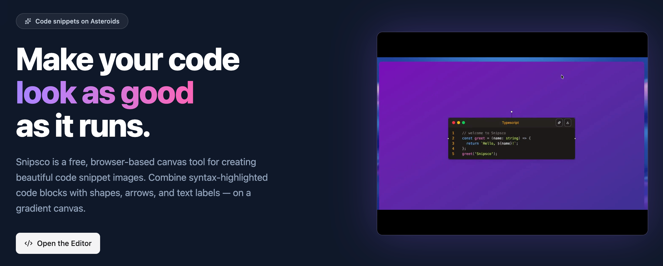 I asked Gemini for a prototype… and Snipsco happened!